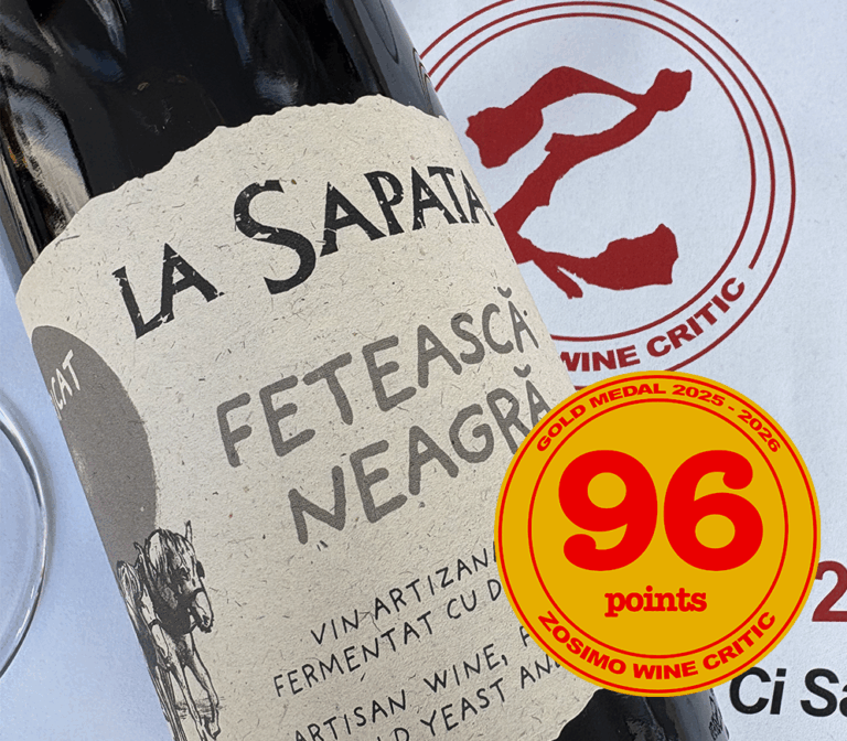 Crama Delta Dunarii ”La Sapata” – Feteasca Neagra – 2023 – 96 Points ZWC
