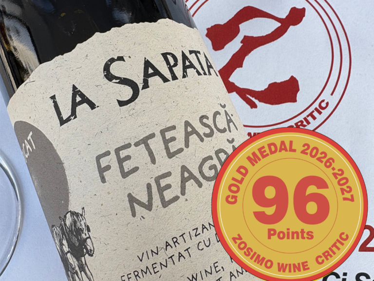 Crama Delta Dunarii „La Sapata” – Fetească Neagră – 96 Points ZWC